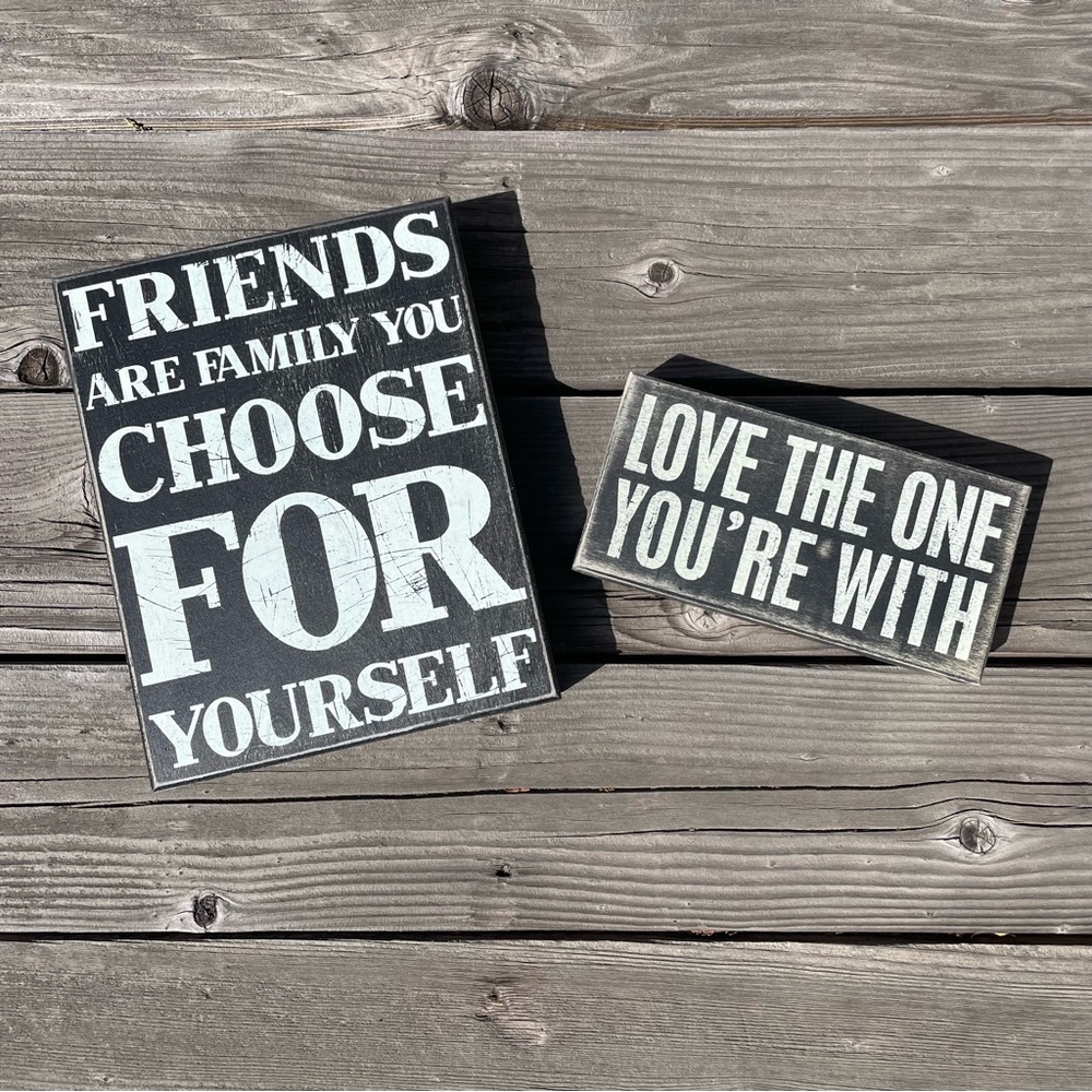Decorative Wood Signs